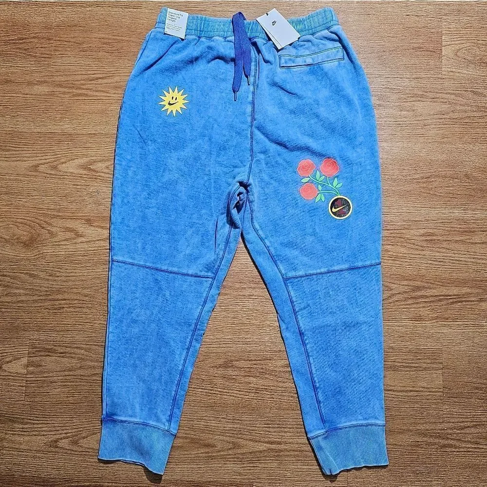 Nike Air Sportswear Varsity 'Have A Nike Day' Logos Joggers Pants XL DZ3054-480 - Picture 3 of 14